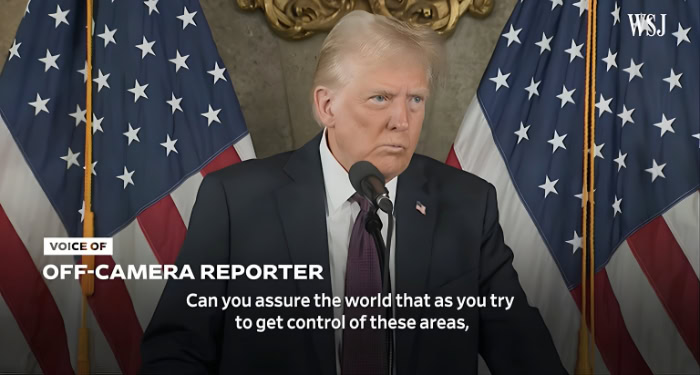 Trump imagines U.S. sphere of influence from Panama to Greenland