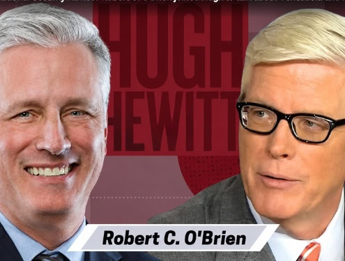 AGS Chairman Robert O'Brien joined Hugh to talk about Venezuela and Iran