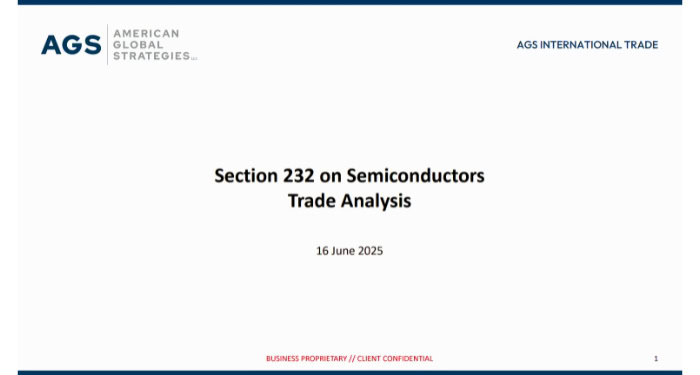 Section 232 Semiconductors