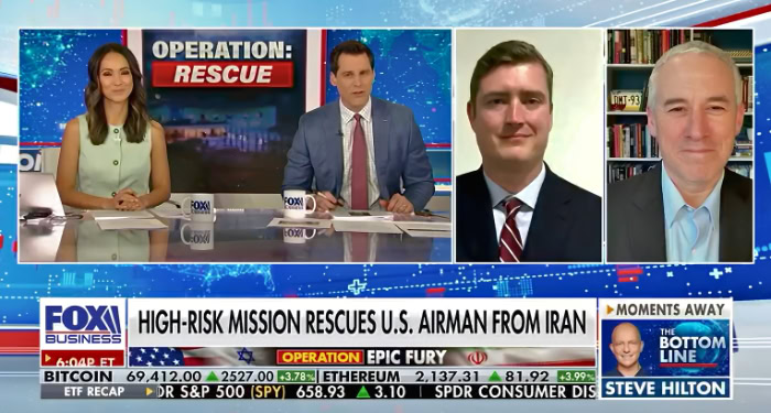 Alex Gray and Jonathan Schanzer join Fox Business’ The Bottom Line to discuss Trump’s threat to “eviscerate” Iran’s military if no deal is reached