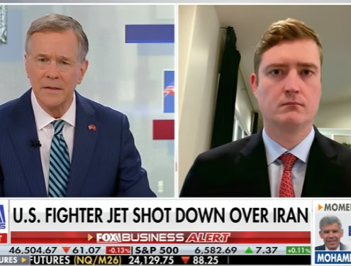 Alex Gray discusses efforts to return detained pilot, saying “everyone is working 24/7”