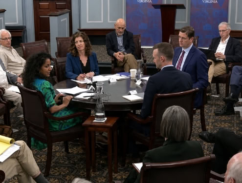 Participants discuss global changes and U.S. grand strategy at the 2026 William C. Battle Symposium