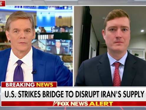 U.S. strike targets bridge to disrupt Iran’s supply lines