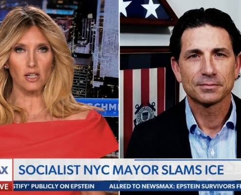 Chad Wolf appearing on Newsmax to discuss immigration and ICE enforcement