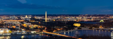 Washington, D.C. skyline representing geopolitical consulting and international strategy