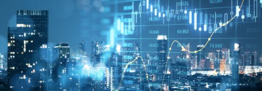 Financial market data illustrating political risk services and interpreting policy developments