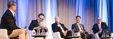 AGS panel discussing global risk, geopolitical strategy, and emerging opportunities