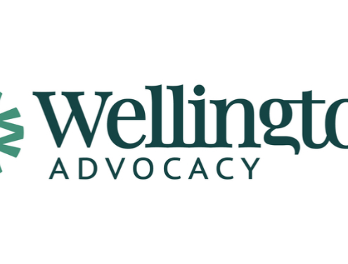 Wellington Advocacy logo for its strategic partnership with American Global Strategies.