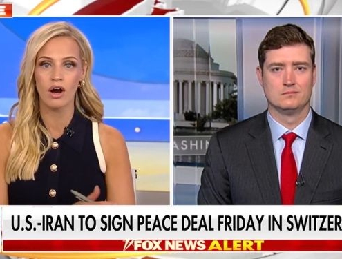 Alexander B. Gray joined Fox and Friends First to discuss the U.S.-Iran peace deal