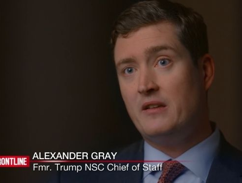 Alexander B. Gray joined PBS Frontline to discuss President Trump’s approach to national security in his second term