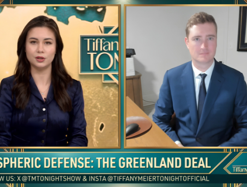Alexander B. Gray joined Tiffany Meier Tonight to discuss the new U.S.-Denmark-Greenland security agreement and Hemispheric Defense